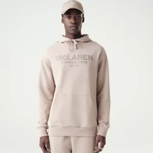 Caps* McLaren Formula 1 Team Washed Taupe Hoodie - KTGCaps - Baseball caps for various teams, purchased online at a discount