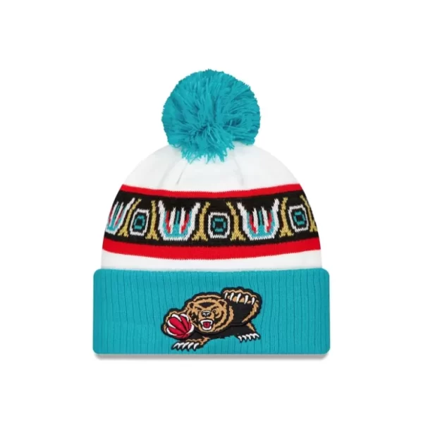Caps* Memphis Grizzlies Classic Edition Birdseye Blue Pom Knit Hat - KTGCaps - Baseball caps for various teams, purchased online at a discount