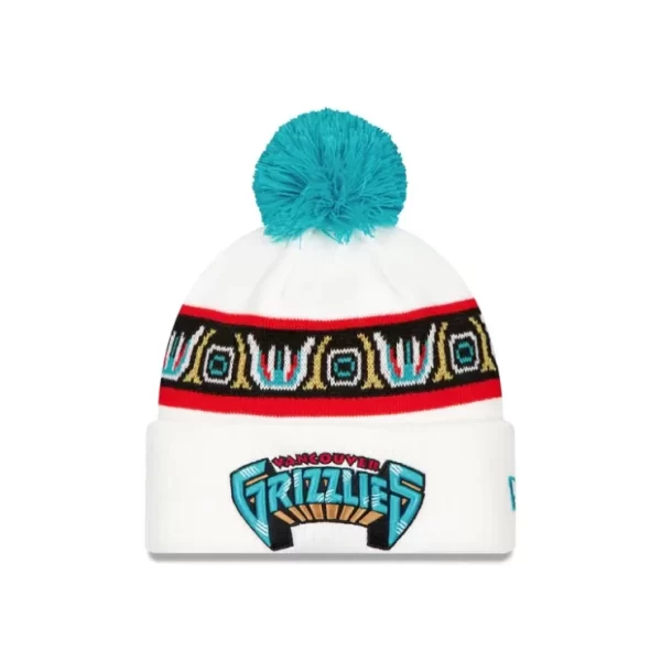 Caps* Memphis Grizzlies Classic Edition Pom Knit Hat - KTGCaps - Baseball caps for various teams, purchased online at a discount