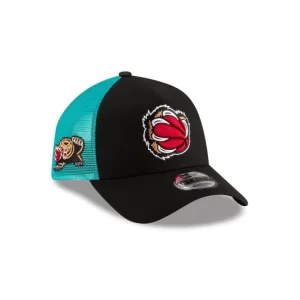 Caps* Memphis Grizzlies Classic Edition Black 9FORTY AFrame Trucker Hat - KTGCaps - Baseball caps for various teams, purchased online at a discount