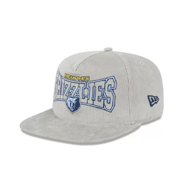 Caps* Memphis Grizzlies Gray Cord Golfer Hat - KTGCaps - Baseball caps for various teams, purchased online at a discount
