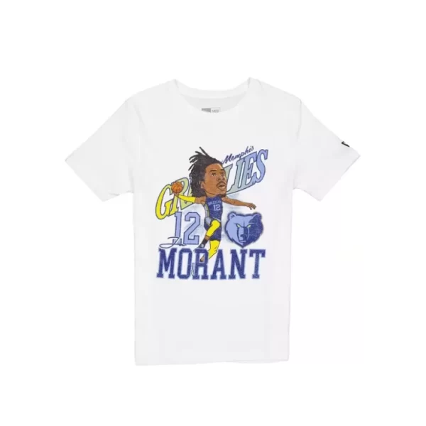 Caps* Memphis Grizzlies Ja Morant Caricature TShirt - KTGCaps - Baseball caps for various teams, purchased online at a discount
