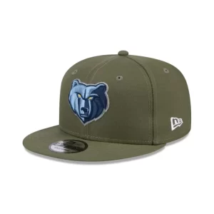 Caps* Memphis Grizzlies Olive 9FIFTY Snapback Hat - KTGCaps - Baseball caps for various teams, purchased online at a discount