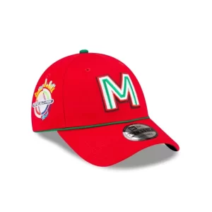 Caps* Mexico Baseball 2024 Caribbean Series Red 9FORTY Adjustable Hat - KTGCaps - Baseball caps for various teams, purchased online at a discount
