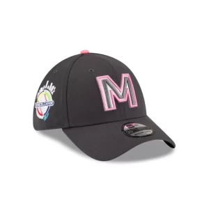 Caps* Mexico Caribbean Series Home Gray 39THIRTY Stretch Fit Hat - KTGCaps - Baseball caps for various teams, purchased online at a discount