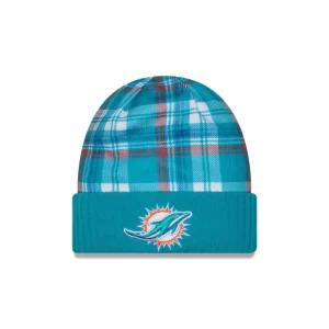 Caps* Miami Dolphins 2024 Cold Weather Statement Knit Beanie - KTGCaps - Baseball caps for various teams, purchased online at a discount