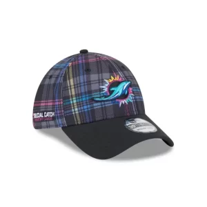 Caps* Miami Dolphins 2024 Crucial Catch 39THIRTY Stretch Fit Hat - KTGCaps - Baseball caps for various teams, purchased online at a discount