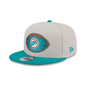 Caps* Miami Dolphins 2024 Historic Sideline 9FIFTY Snapback Hat - KTGCaps - Baseball caps for various teams, purchased online at a discount