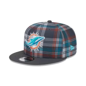Caps* Miami Dolphins 2024 Sideline Statement Gray 9FIFTY Snapback Hat - KTGCaps - Baseball caps for various teams, purchased online at a discount