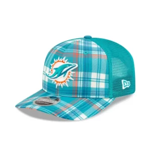 Caps* Miami Dolphins 2024 Sideline Statement 9SEVENTY StretchSnap Hat - KTGCaps - Baseball caps for various teams, purchased online at a discount