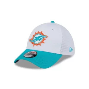 Caps* Miami Dolphins 2024 Training 39THIRTY Stretch Fit Hat - KTGCaps - Baseball caps for various teams, purchased online at a discount