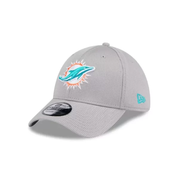 Caps* Miami Dolphins Active 39THIRTY Stretch Fit Hat - KTGCaps - Baseball caps for various teams, purchased online at a discount