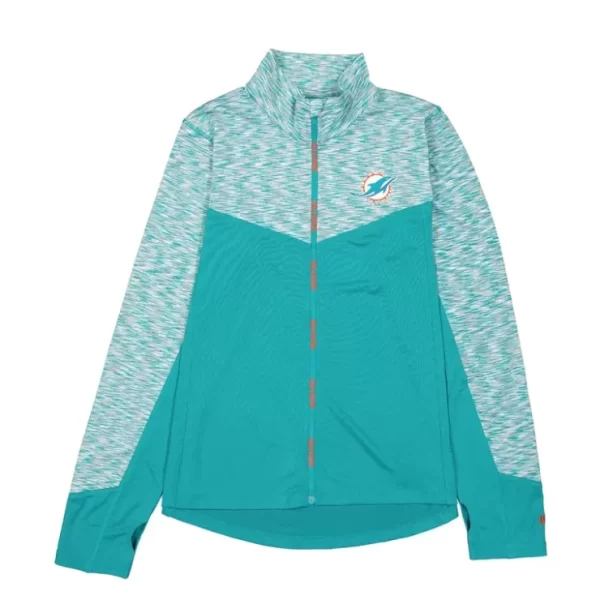 Caps* Miami Dolphins Active Womens Jacket - KTGCaps - Baseball caps for various teams, purchased online at a discount