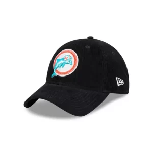 Caps* Miami Dolphins Corded 9TWENTY Adjustable Hat - KTGCaps - Baseball caps for various teams, purchased online at a discount