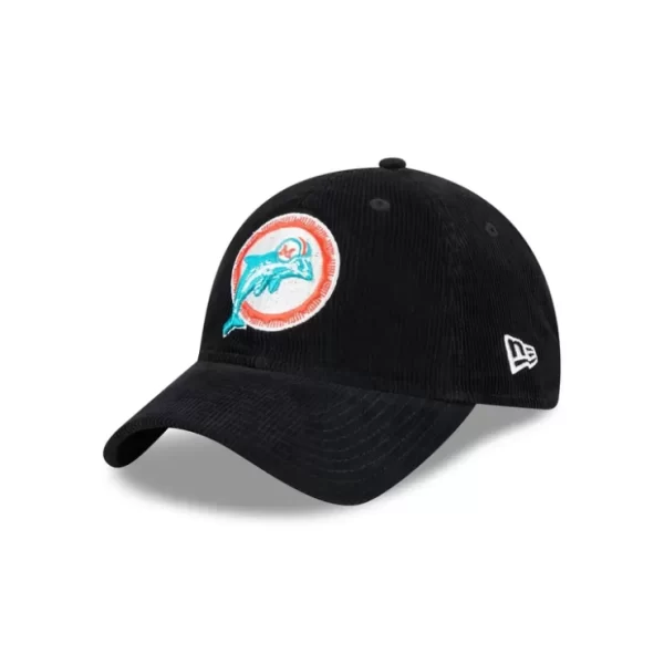 Caps* Miami Dolphins Corded 9TWENTY Adjustable Hat - KTGCaps - Baseball caps for various teams, purchased online at a discount