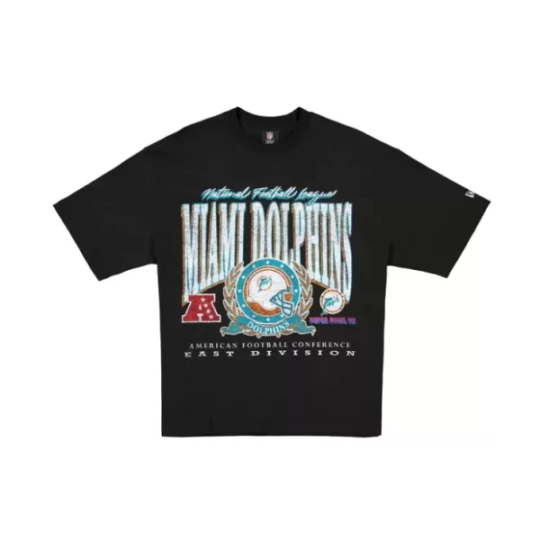 Caps* Miami Dolphins Oversized Essentials TShirt - KTGCaps - Baseball caps for various teams, purchased online at a discount