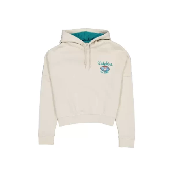 Caps* Miami Dolphins 3rd Down Historic Womens Hoodie - KTGCaps - Baseball caps for various teams, purchased online at a discount