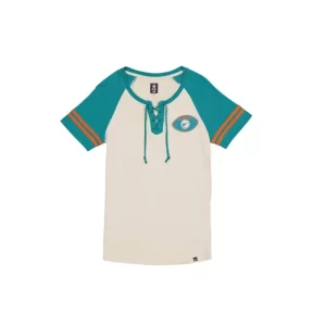 Caps* Miami Dolphins 3rd Down Historic Womens TShirt - KTGCaps - Baseball caps for various teams, purchased online at a discount