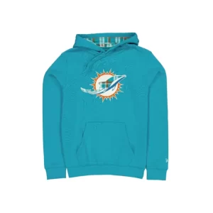 Caps* Miami Dolphins 3rd Down Plaid Hoodie - KTGCaps - Baseball caps for various teams, purchased online at a discount