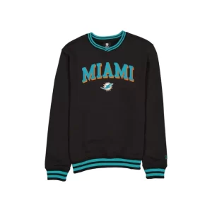 Caps* Miami Dolphins Sport Night Black Crewneck - KTGCaps - Baseball caps for various teams, purchased online at a discount
