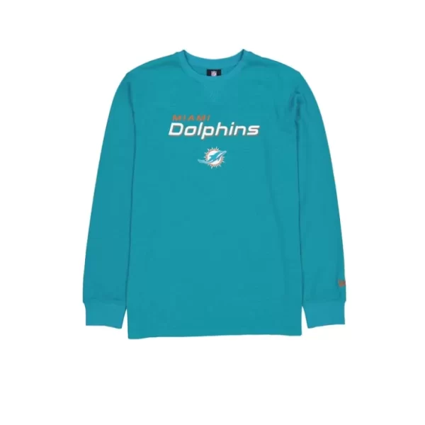 Caps* Miami Dolphins Sport Night Long Sleeve TShirt - KTGCaps - Baseball caps for various teams, purchased online at a discount