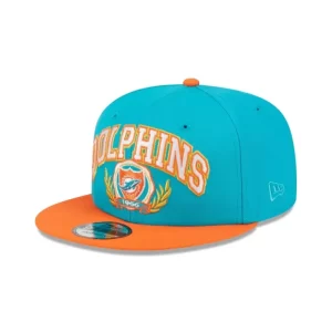 Caps* Miami Dolphins Team Establish 9FIFTY Snapback Hat - KTGCaps - Baseball caps for various teams, purchased online at a discount