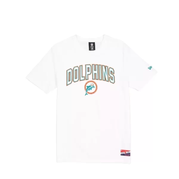 Caps* Miami Dolphins Throwback White TShirt - KTGCaps - Baseball caps for various teams, purchased online at a discount