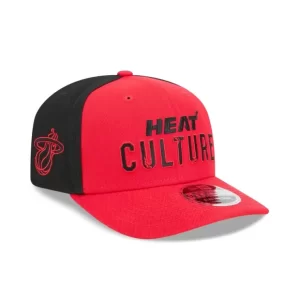 Caps* Miami Heat 2024 City Edition 9SEVENTY StretchSnap Hat - KTGCaps - Baseball caps for various teams, purchased online at a discount