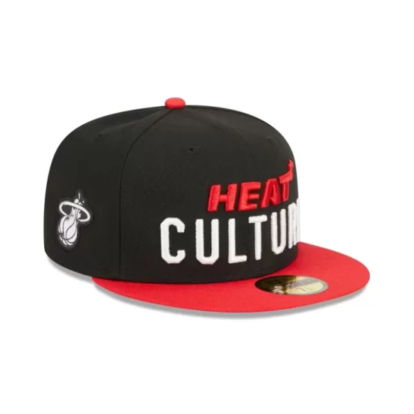 Caps* Miami Heat 2023 City Edition 59FIFTY Fitted Hat - KTGCaps - Baseball caps for various teams, purchased online at a discount