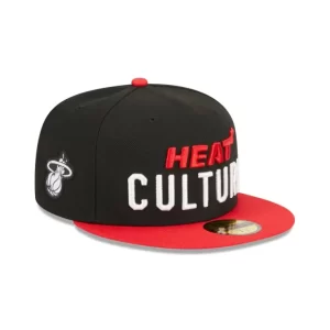 Caps* Miami Heat 2023 City Edition 59FIFTY Fitted Hat - KTGCaps - Baseball caps for various teams, purchased online at a discount