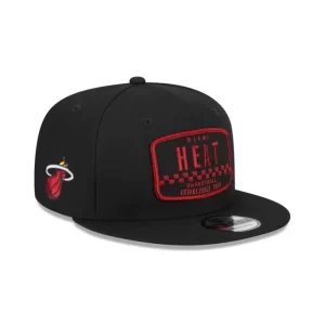 Caps* Miami Heat 2024 Rally Drive 9FIFTY Snapback Hat - KTGCaps - Baseball caps for various teams, purchased online at a discount