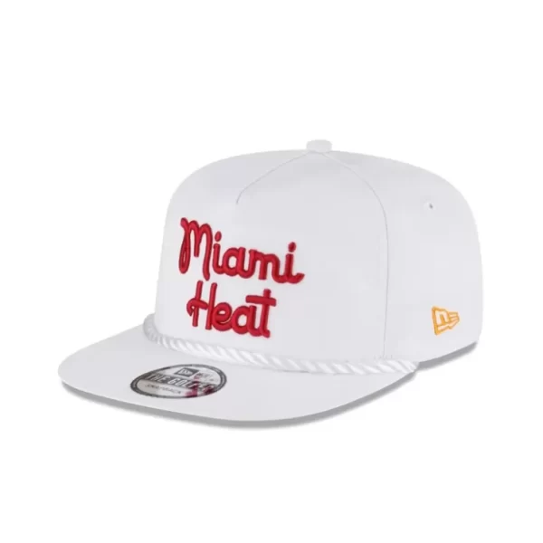 Caps* Miami Heat Script Golfer Hat - KTGCaps - Baseball caps for various teams, purchased online at a discount