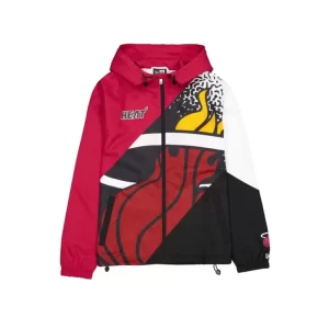 Caps* Miami Heat Sport Classics Color Block Windbreaker - KTGCaps - Baseball caps for various teams, purchased online at a discount