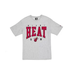 Caps* Miami Heat Sport Classics Gray TShirt - KTGCaps - Baseball caps for various teams, purchased online at a discount