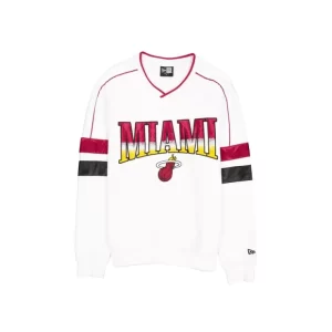 Caps* Miami Heat Sport Classics White Crewneck - KTGCaps - Baseball caps for various teams, purchased online at a discount