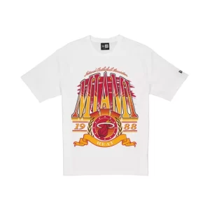 Caps* Miami Heat Sport Classics White TShirt - KTGCaps - Baseball caps for various teams, purchased online at a discount
