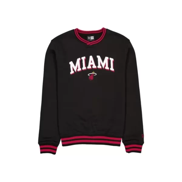 Caps* Miami Heat Sport Night Black Crewneck - KTGCaps - Baseball caps for various teams, purchased online at a discount
