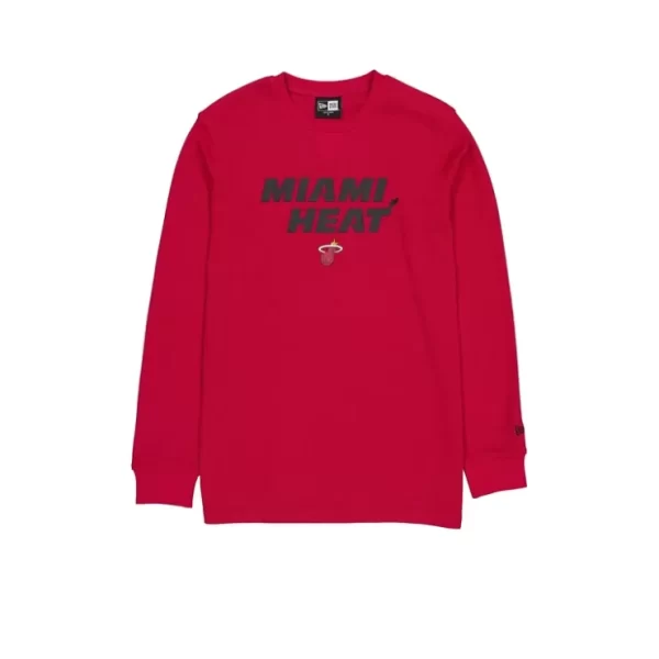 Caps* Miami Heat Sport Night Long Sleeve TShirt - KTGCaps - Baseball caps for various teams, purchased online at a discount