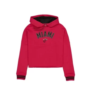 Caps* Miami Heat Sport Night Red Womens Hoodie - KTGCaps - Baseball caps for various teams, purchased online at a discount