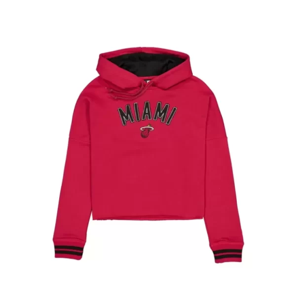 Caps* Miami Heat Sport Night Red Womens Hoodie - KTGCaps - Baseball caps for various teams, purchased online at a discount