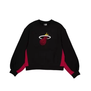 Caps* Miami Heat Sport Night Womens Crewneck - KTGCaps - Baseball caps for various teams, purchased online at a discount