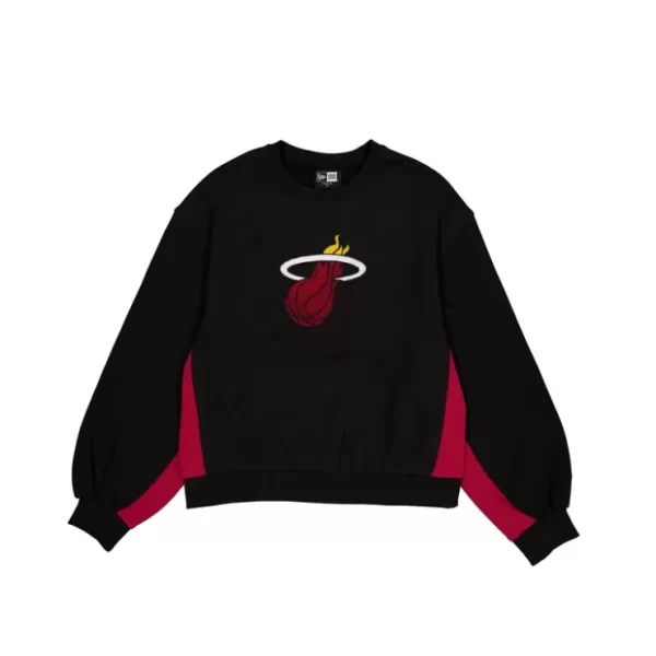 Caps* Miami Heat Sport Night Womens Crewneck - KTGCaps - Baseball caps for various teams, purchased online at a discount