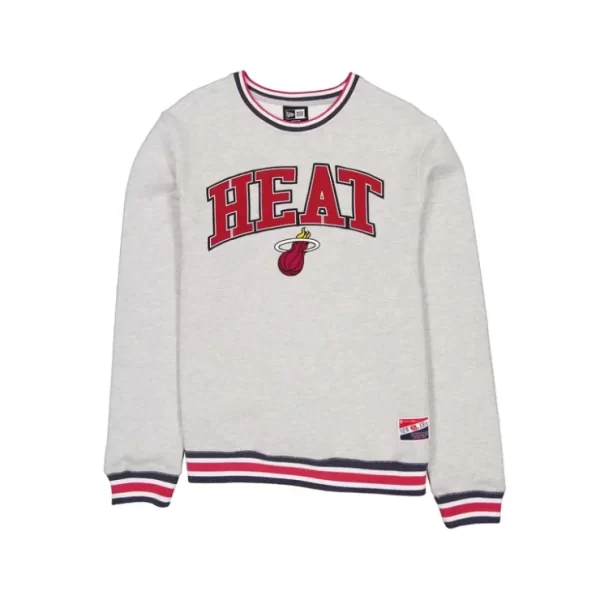 Caps* Miami Heat Throwback Crewneck - KTGCaps - Baseball caps for various teams, purchased online at a discount