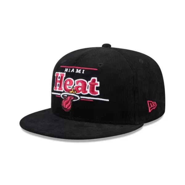 Caps* Miami Heat Throwback Display 9FIFTY Snapback Hat - KTGCaps - Baseball caps for various teams, purchased online at a discount