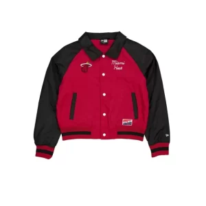 Caps* Miami Heat Throwback Womens Jacket - KTGCaps - Baseball caps for various teams, purchased online at a discount