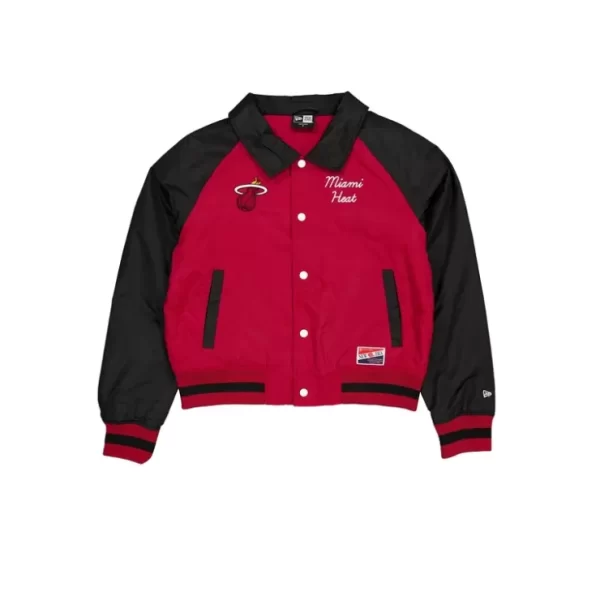 Caps* Miami Heat Throwback Womens Jacket - KTGCaps - Baseball caps for various teams, purchased online at a discount