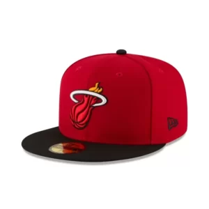 Caps* Miami Heat 2Tone Alt 59FIFTY Fitted Hat - KTGCaps - Baseball caps for various teams, purchased online at a discount
