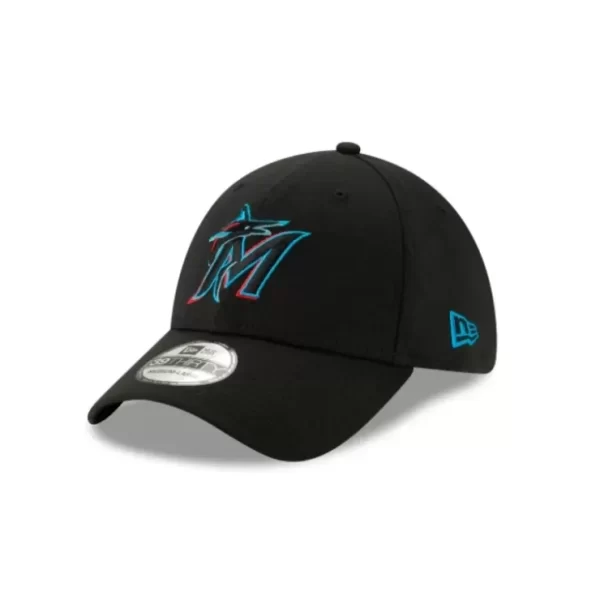 Caps* Miami Marlins 2019 Team Classic 39THIRTY Stretch Fit Hat - KTGCaps - Baseball caps for various teams, purchased online at a discount