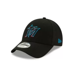 Caps* Miami Marlins 2019 The League 9FORTY Adjustable Hat - KTGCaps - Baseball caps for various teams, purchased online at a discount