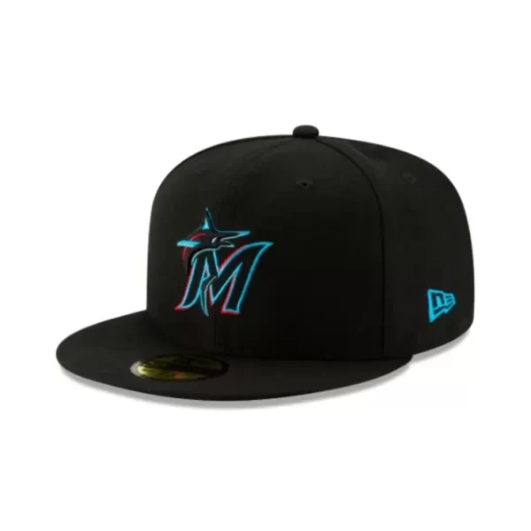 Caps* Miami Marlins Authentic Collection 59FIFTY Fitted Hat - KTGCaps - Baseball caps for various teams, purchased online at a discount